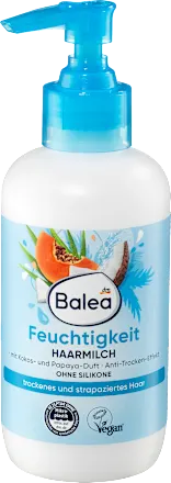 balea feuchtigkeit hair milk 