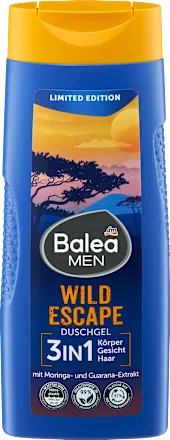 balea men wild escape shower gel