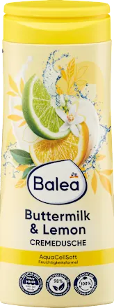 balea buttermilk and lemon showergel