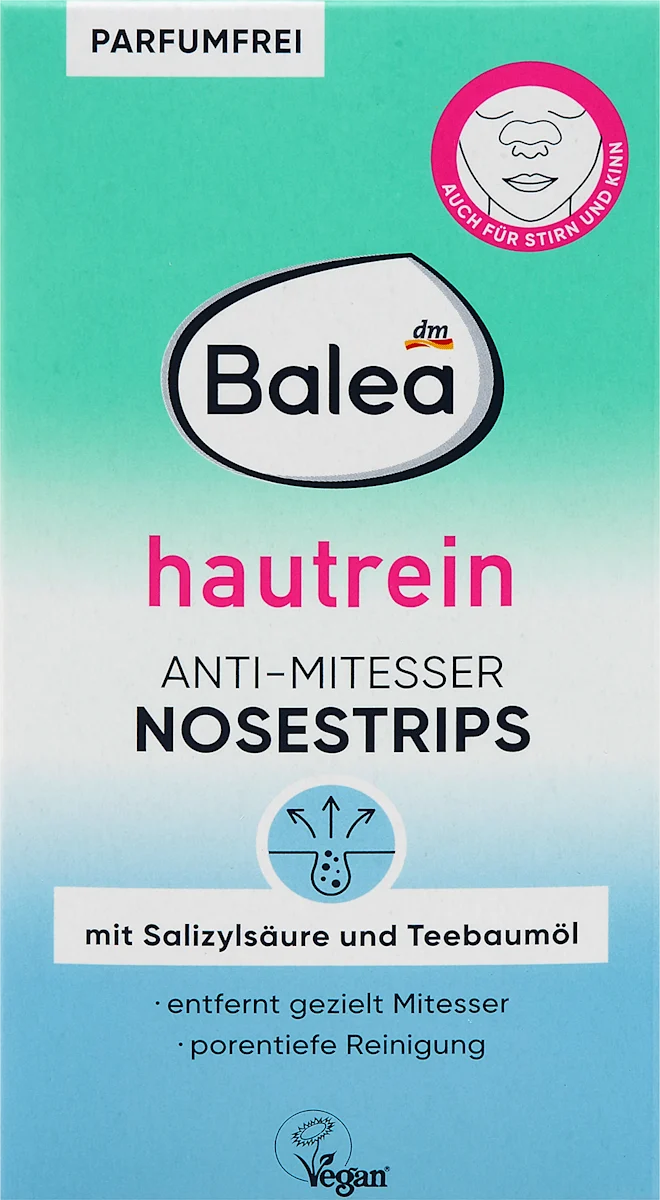 Balea Anti-Mitesser Nosestrips Hautrein, 3 St