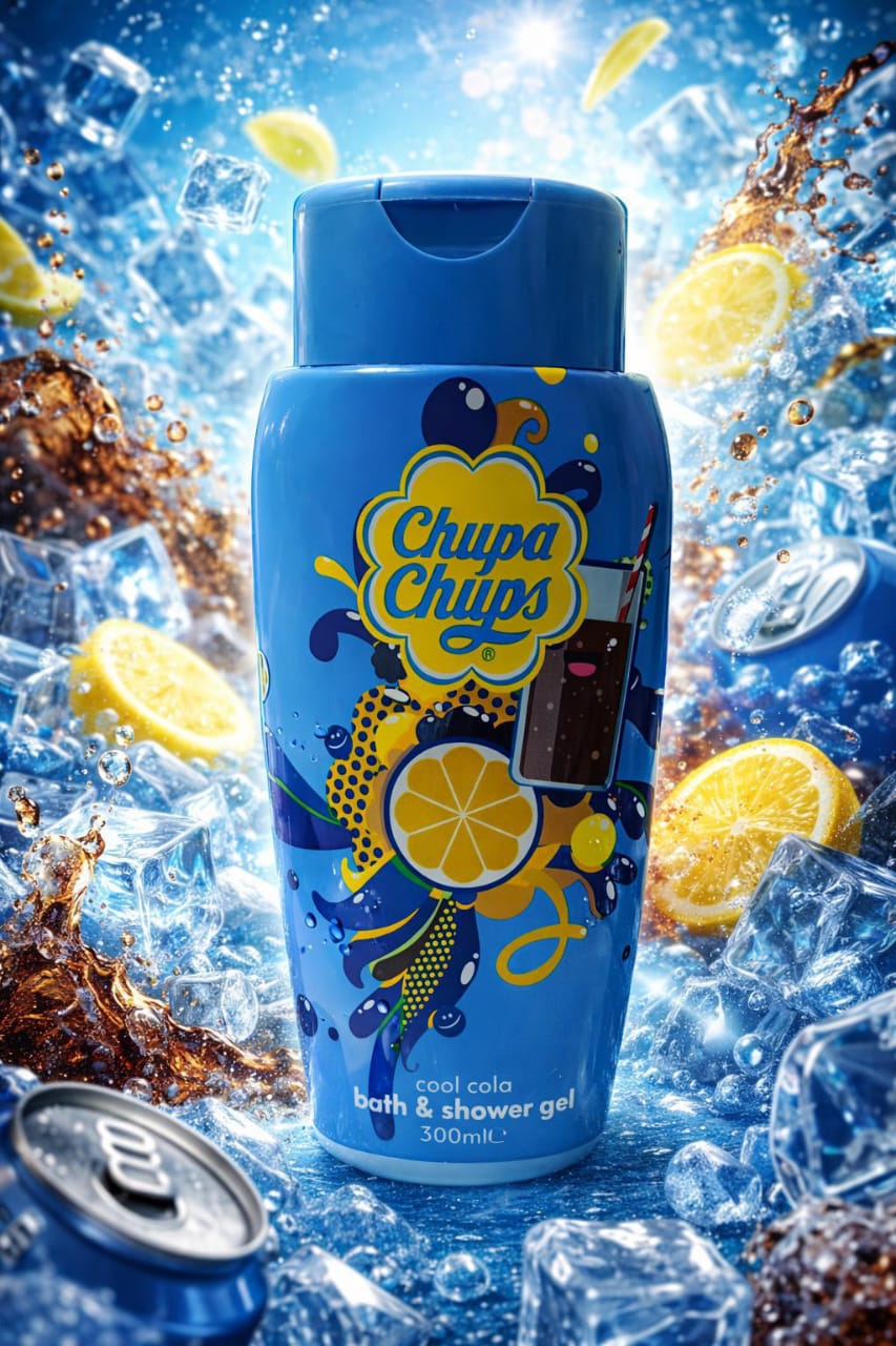 chupa chups bath shower gel cool cola