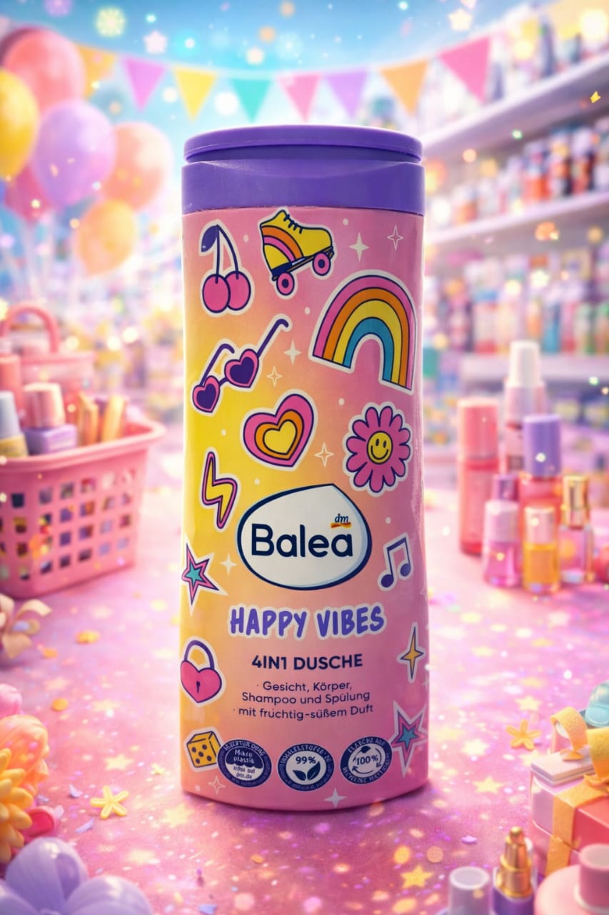 balea happy vibes 4 in 1 dusche