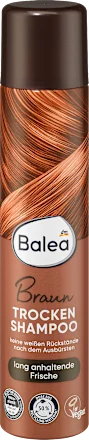 Balea Braun trocken shampoo