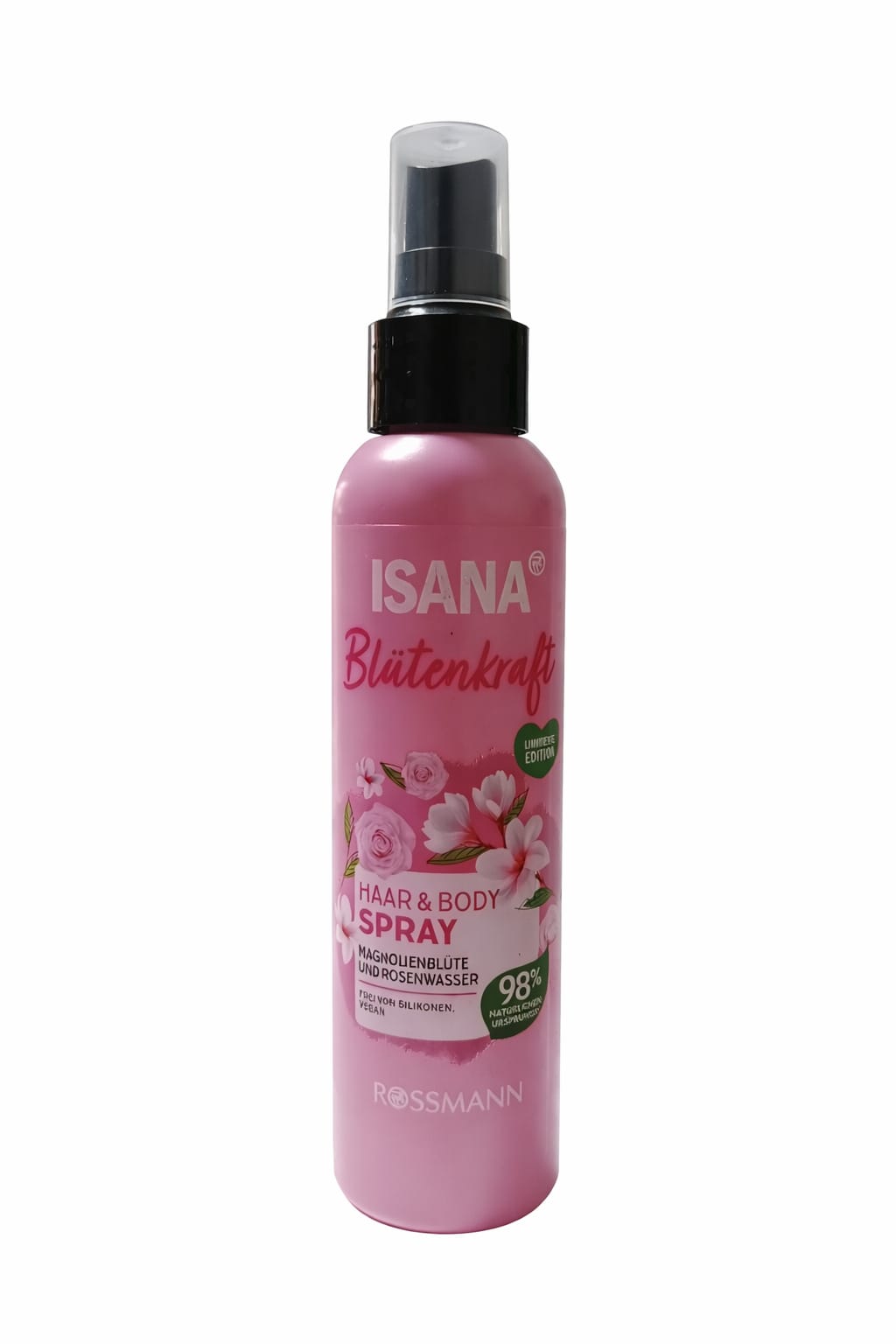 isana hair and body spray 