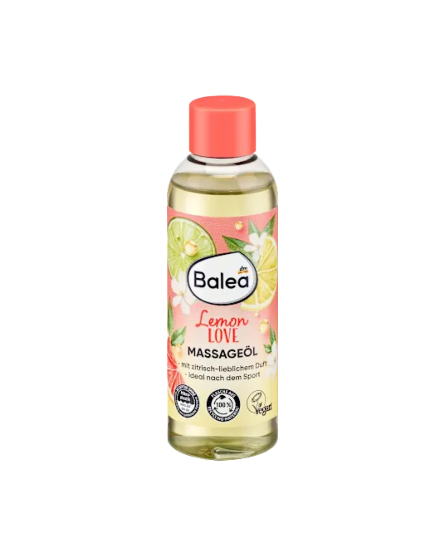 Balea Lemon Love massage oil, 100 ml