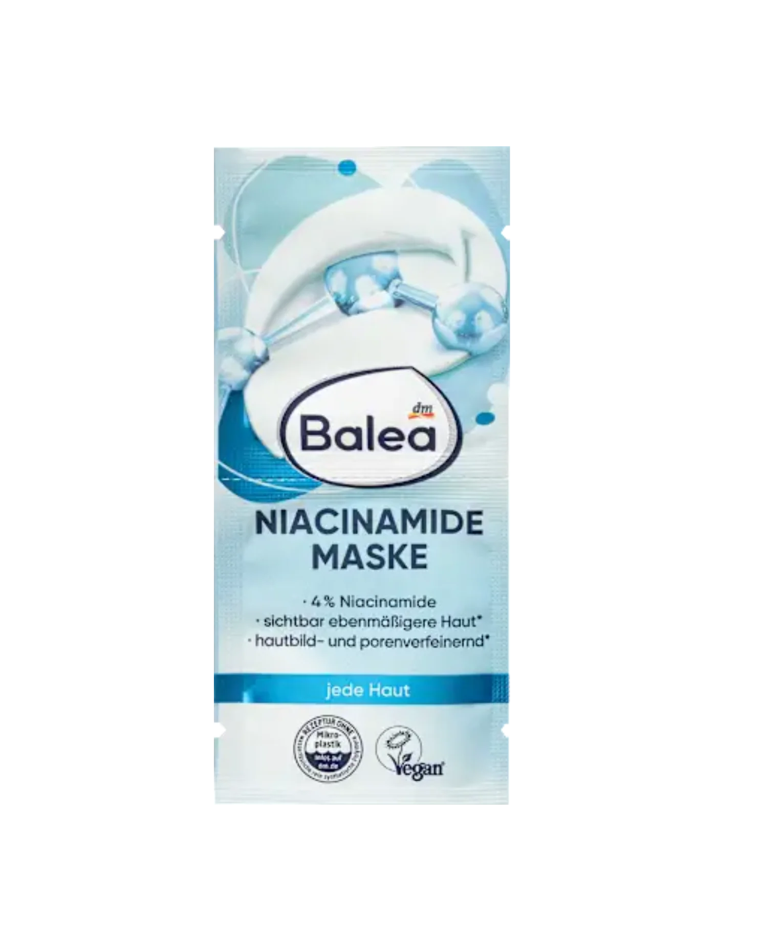 Balea Niacinamide face mask, 16 ml