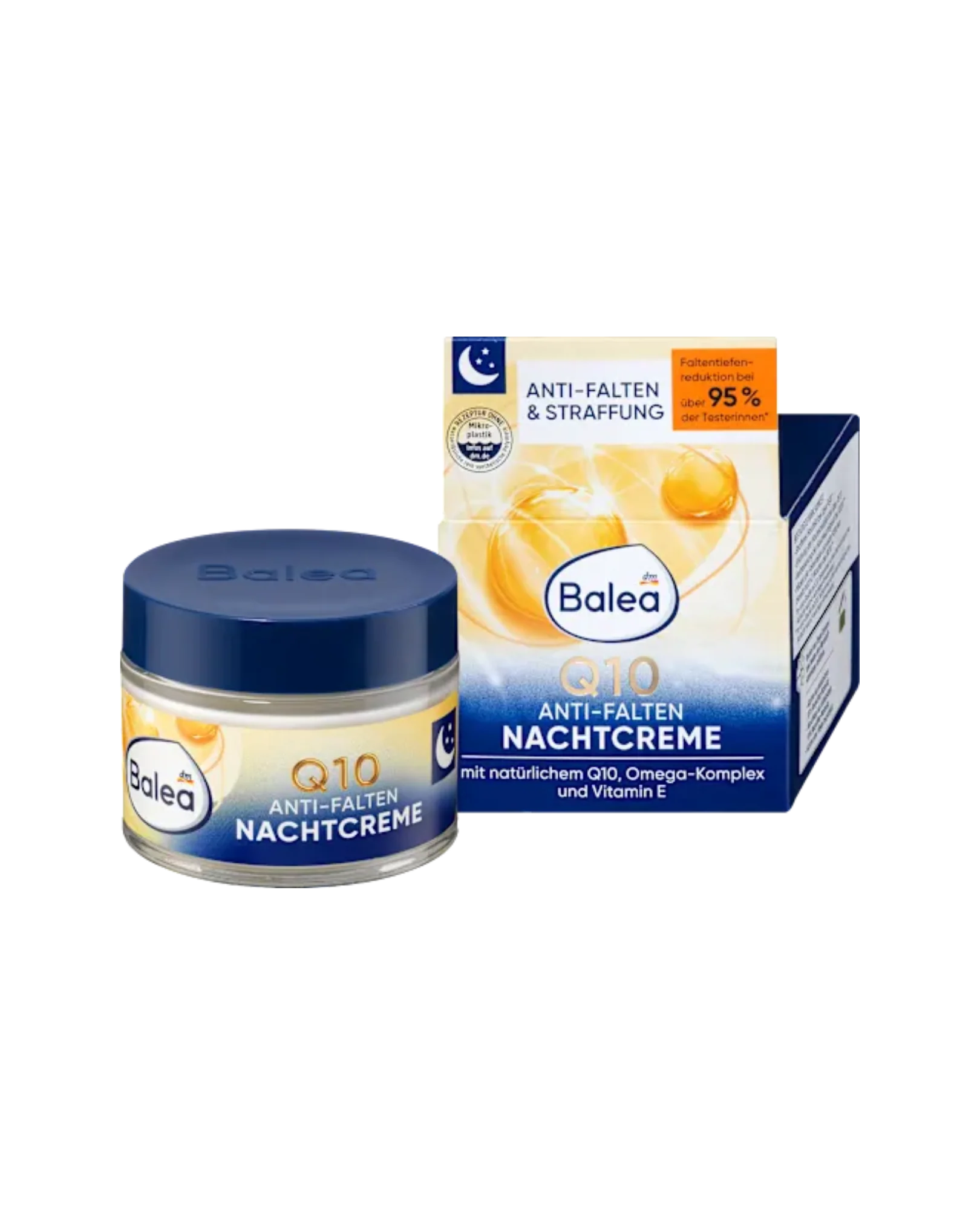 Balea Night Cream Q10 Anti-Wrinkle, 50 ml