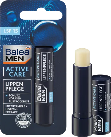 Balea MEN Lip care active care SPF 15