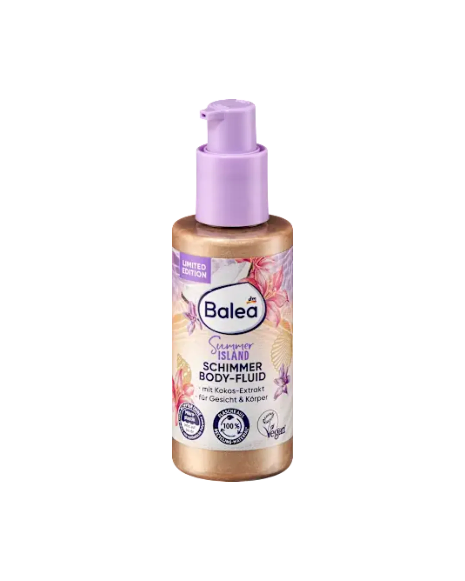 Balea Shimmer Body Fluid Summer Island, 75 ml