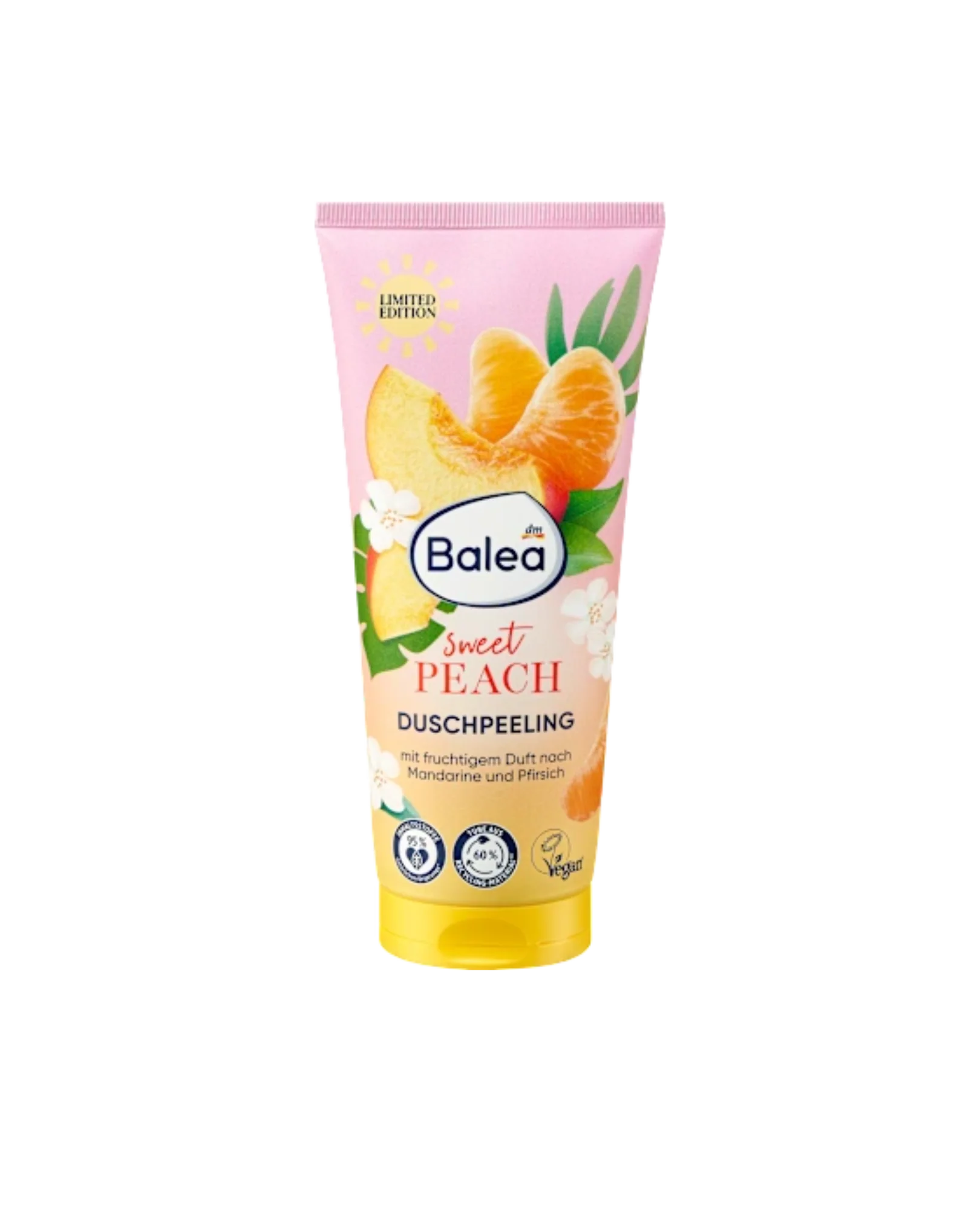 Balea Sweet Peach Body Scrub, 200 ml
