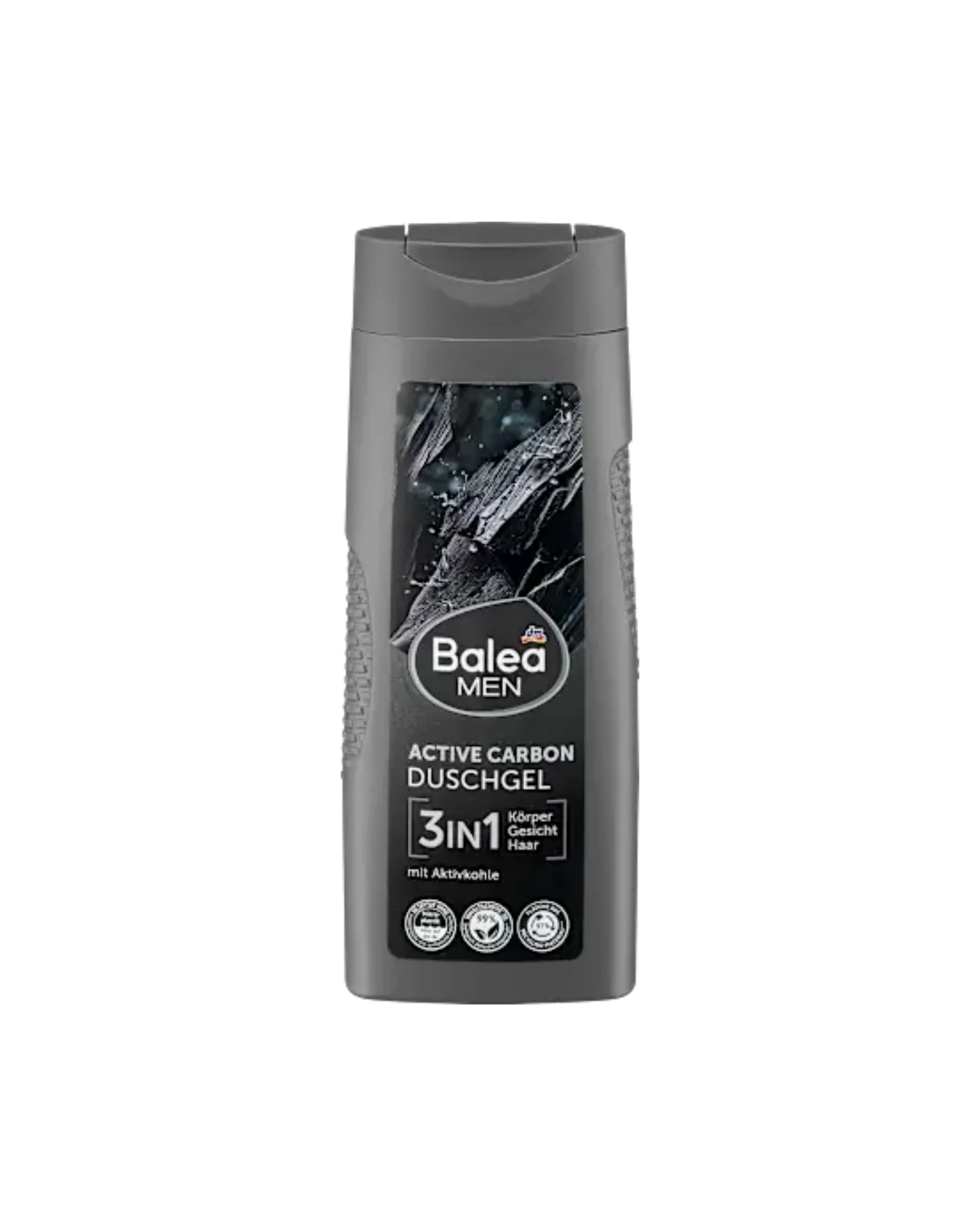 Balea MEN Shower gel Active Carbon 3in1, 300 ml