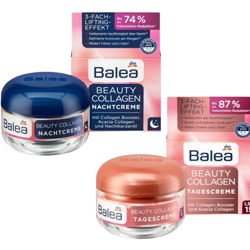 Balea beauty collagen Tages creme & Nacht creme