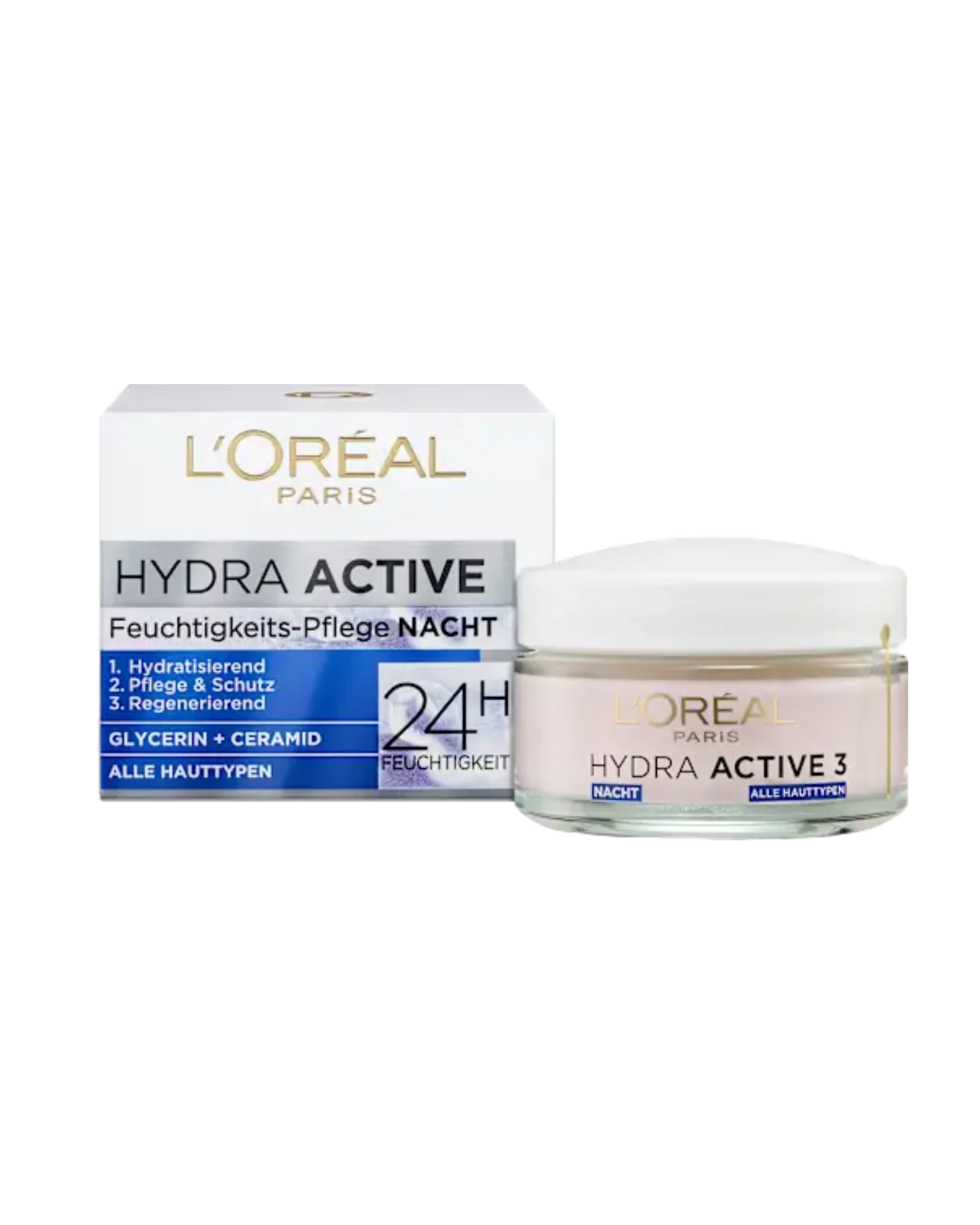 L'ORÉAL PARIS Night cream Hydra Active 3, 50 ml