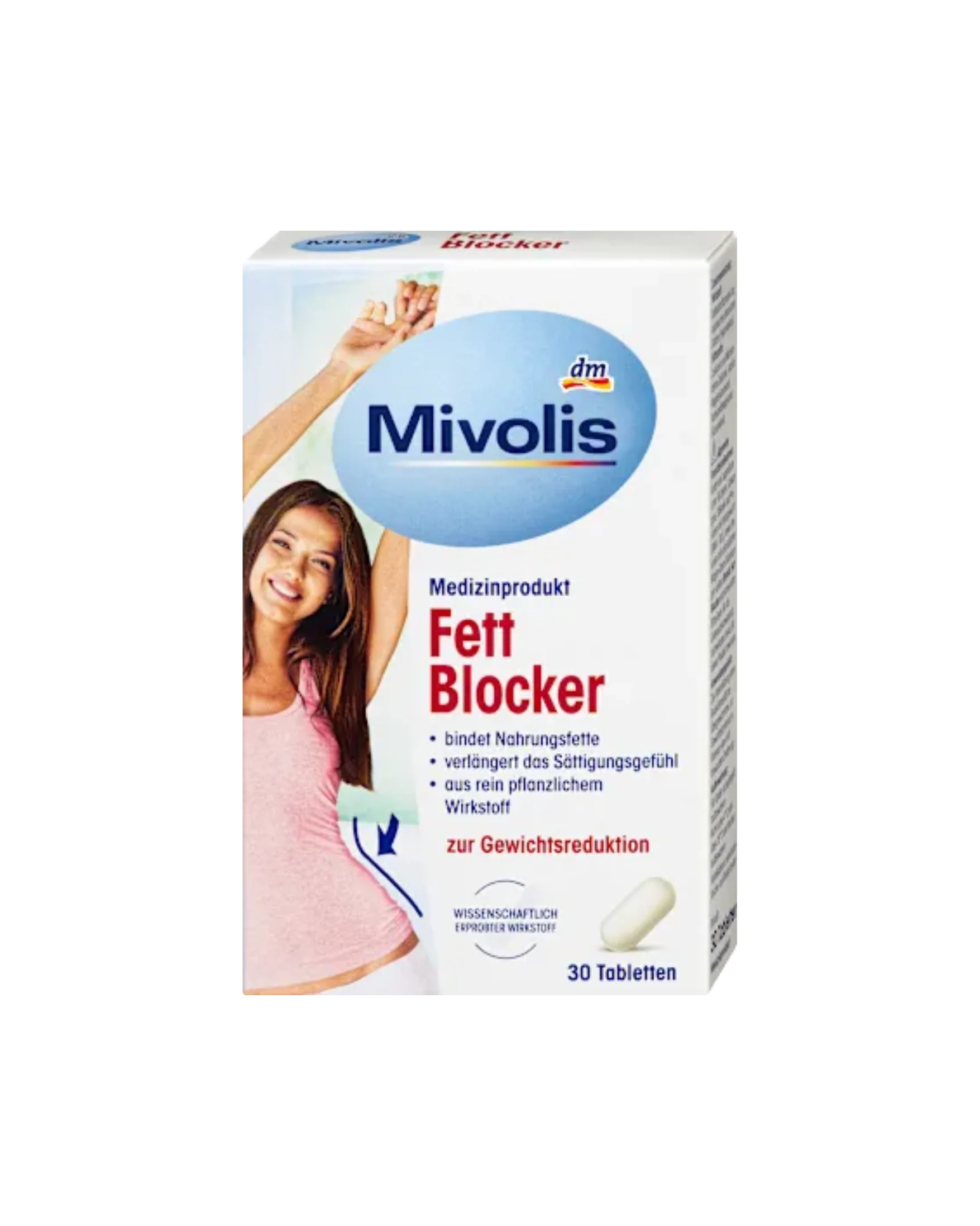 Mivolis Fat Blocker Tablets, 30 pcs