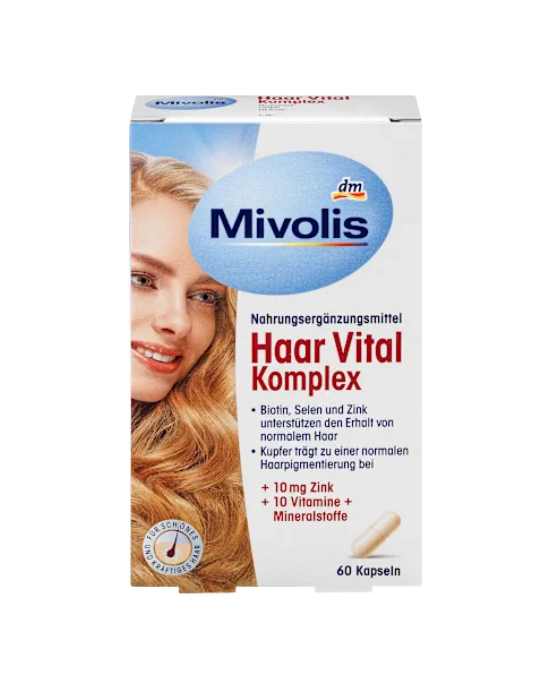 Mivolis Hair Vital Complex, capsules 60 pcs., 26 g