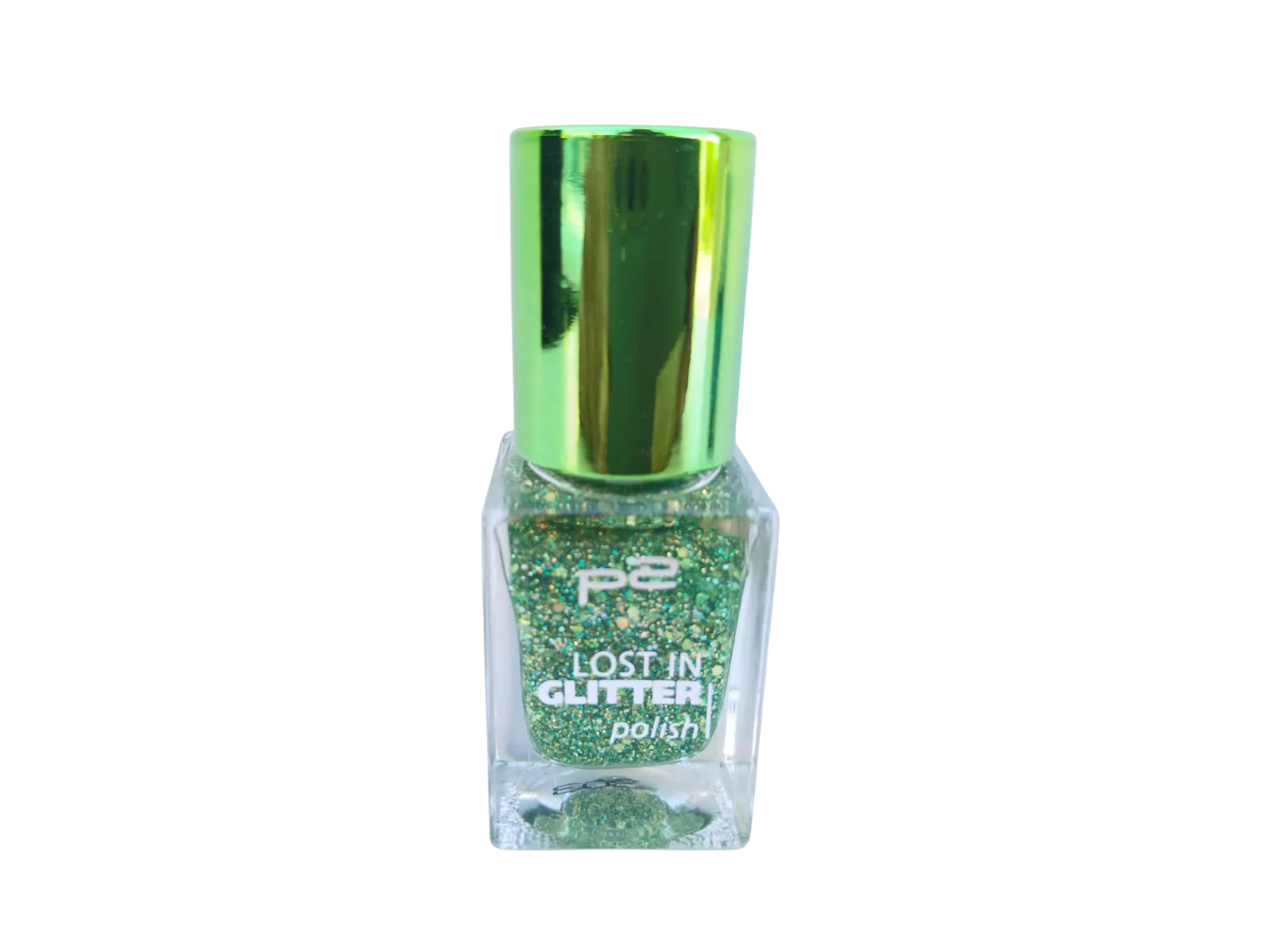 Nail Polish P2 lost in Glitter green