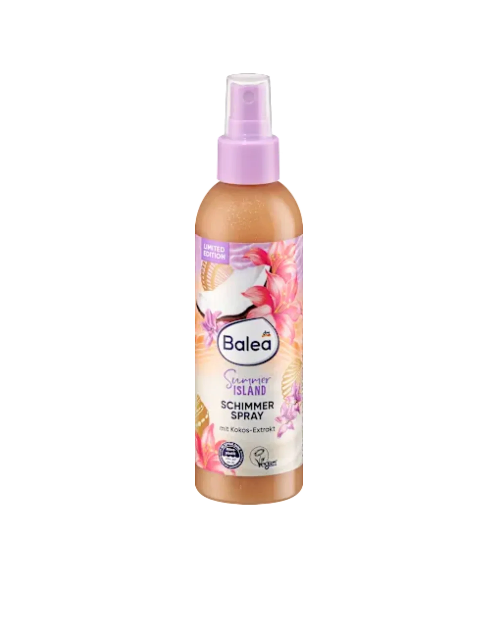 Balea Body Spray Shimmer Summer Island, 200 g